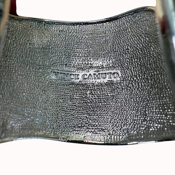 Vince Camuto Wide Silver-Tone Cuff Bracelet, Baddie, Chunky, Statement, Maximal - Picture 2 of 9